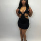 Black Knit Dress